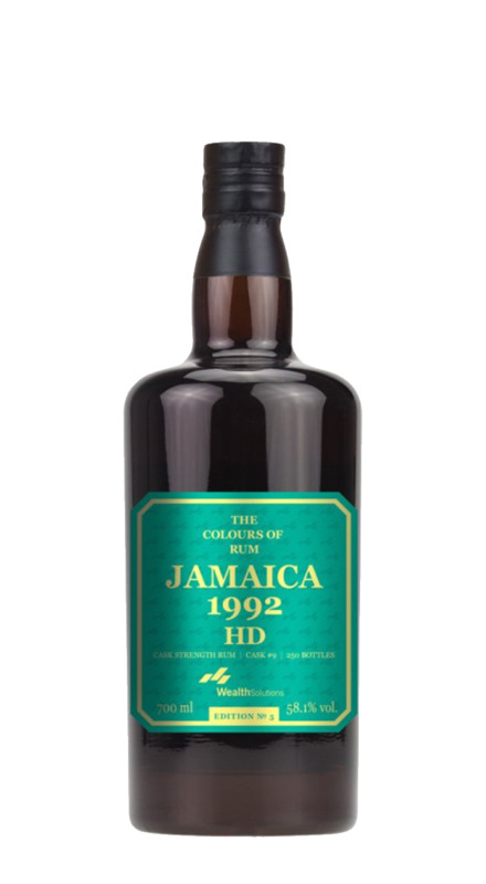 HD 1992 29 Y.O. The Colours of Rum