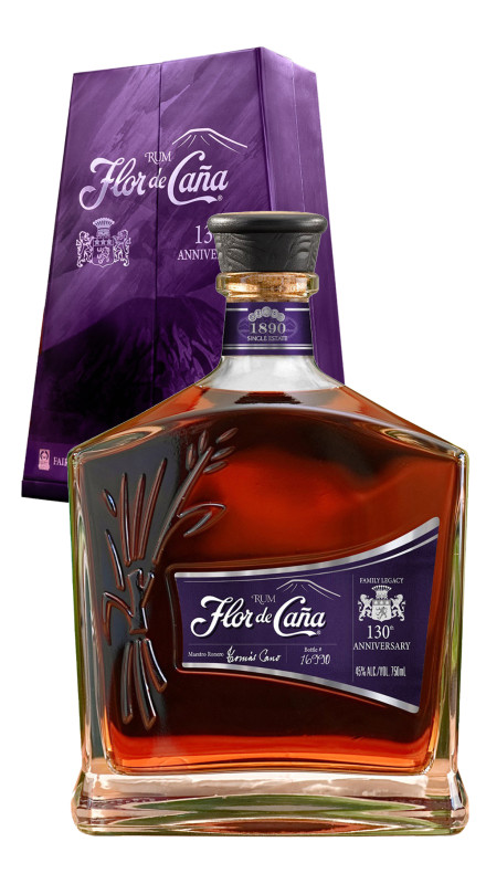 Flor De Caña 7 Y.O. 130° Anniversario