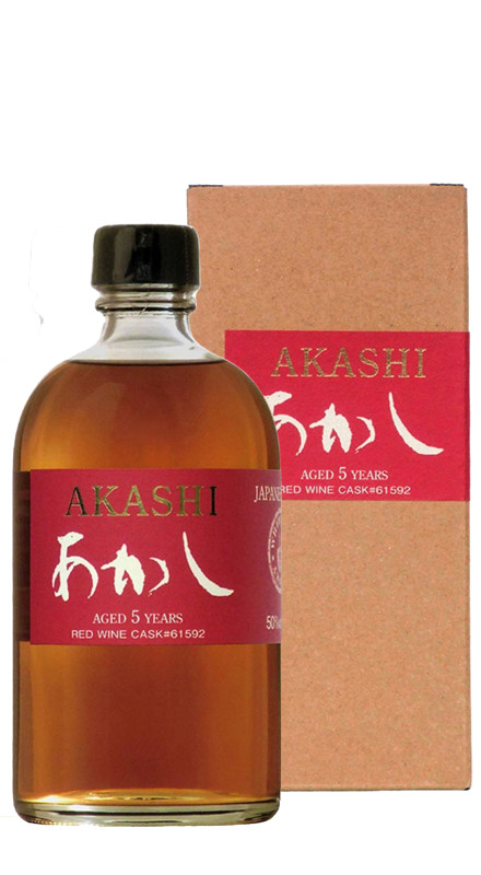 Akashi 5 Y.O. Single Malt Red Wine Cask