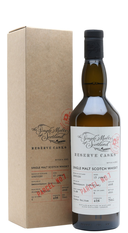 Single Malts Of Scotland Mannochmore 13 Y.O. Res. Cask Parcel 7