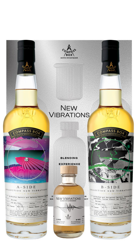 Compass Box A-Side & B-Side Blending Experience