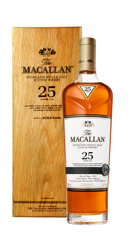 The Macallan 25 Y.O. Sherry Wood