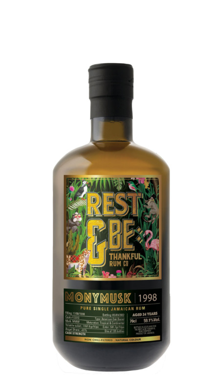 Rest & Be Thankful Monymusk MMW 24 Y.O. 1998 Beija Flor
