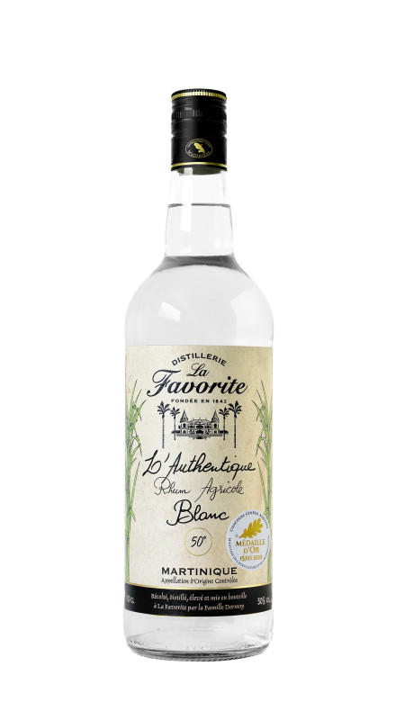 La Favorite Rhum Blanc Aoc Lauthentique 1L