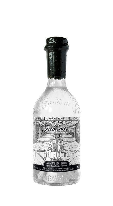 La Favorite Rhum Blanc Aoc Cuvee Brut 2 Colonnes