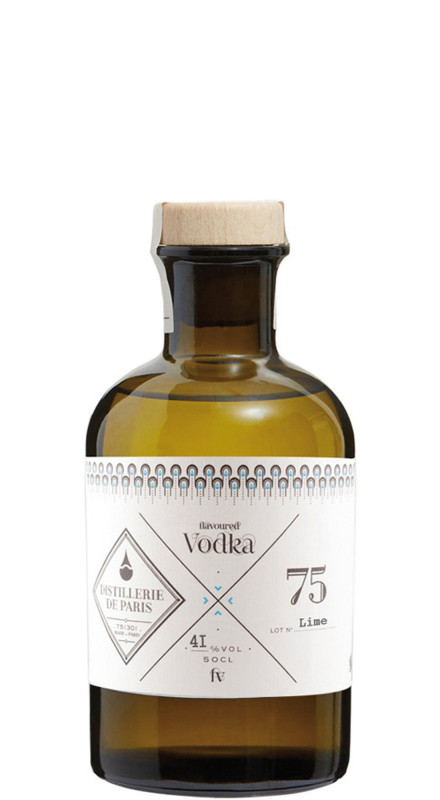 Distillerie De Paris Vodka 75 Lime