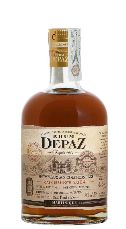 Depaz Brut de Fut 2004 Horse D'age Rhum Vieux Agricole