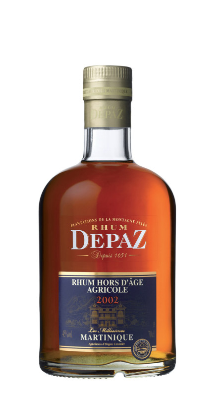 Depaz 2002 Hors D'age Rhum Agricole