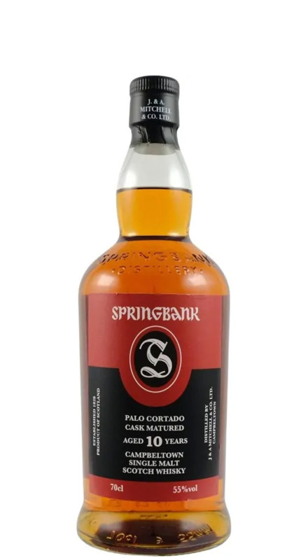 Springbank Single Malt 10 Y.O. Palo Cortado