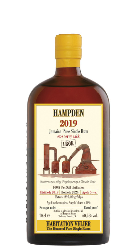 Habitation Velier Hampden 2019 LROK Ex-Sherry