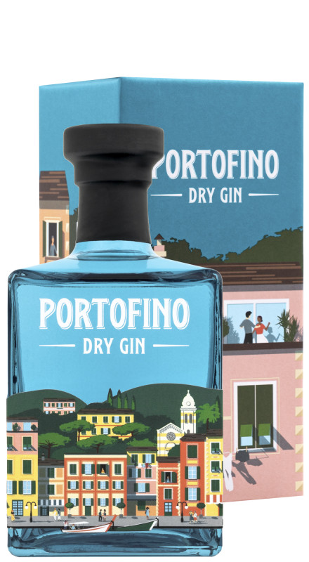 Portofino Dry Gin con Box
