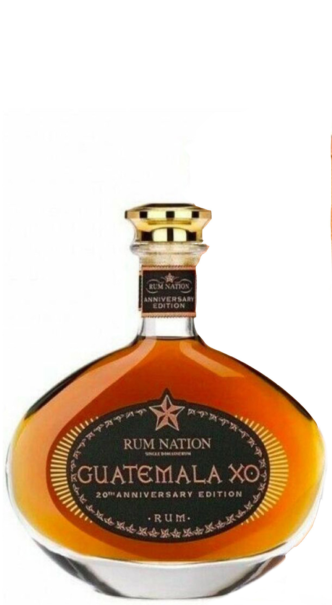 Rum Nation Guatemala XO Decanter 20th Anniversary