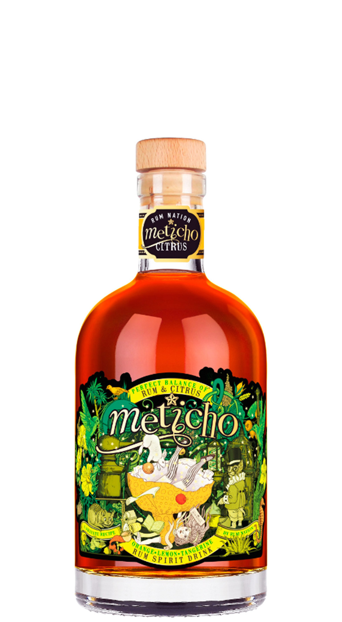 Rum Nation Meticho Citrus Rum Spirit Drink