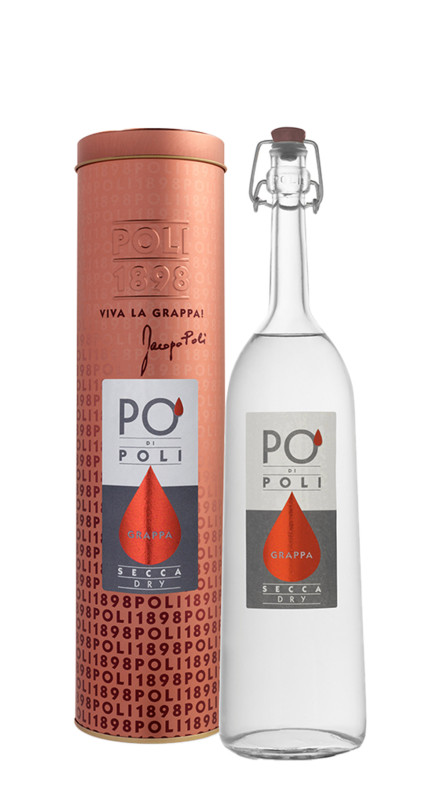 Po di Poli Grappa Secca Merlot