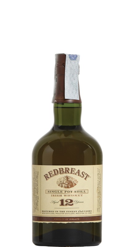 Redbreast 12 Years Old Single Pot Still Whiskey