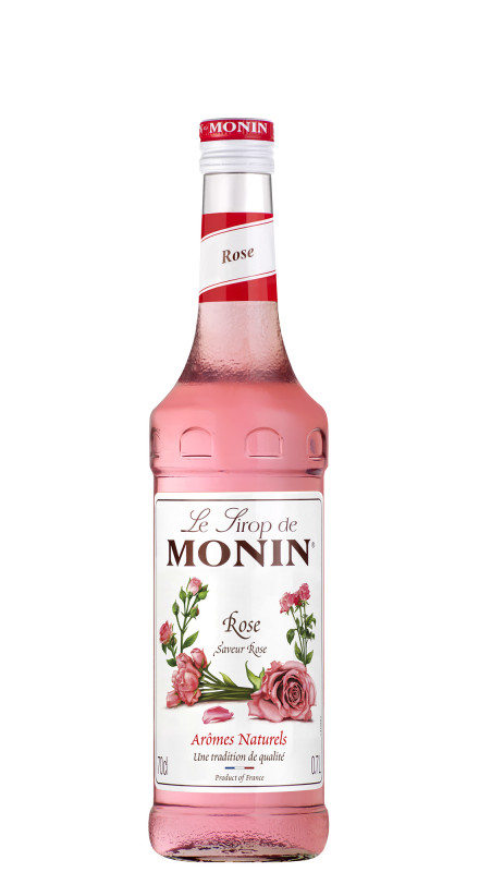 Monin Sciroppo Rosa