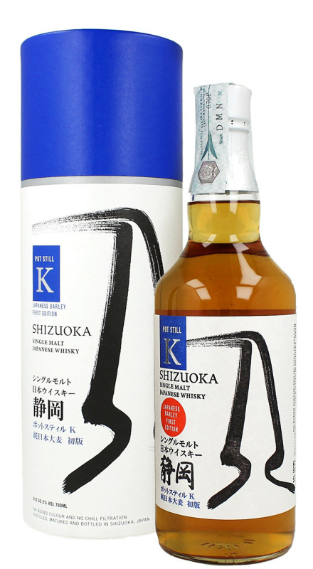 Shizuoka Pot Still K 100% Imported Barley First Edition