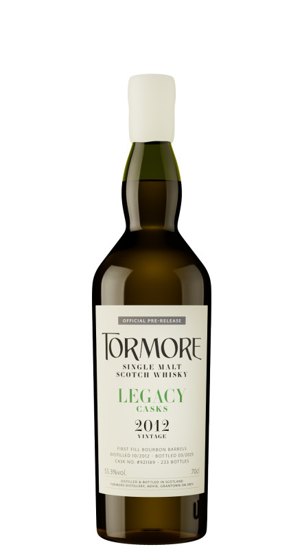 Tormore Legacy 12 Y.O. 2012 Bourbon Barrel Single Cask