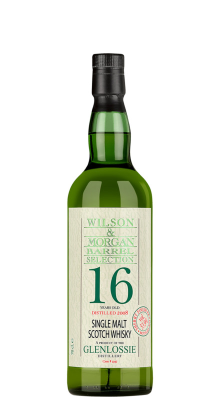 Wilson & Morgan Glenlossie 2008 16 Y.O.Cask No. 2397