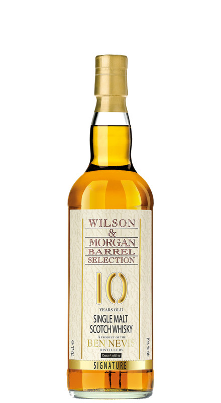 Wilson & Morgan Ben Nevis 10 Y.O. Signature Cask No. 178/179
