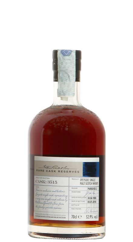 Rare Cask Reserves Paradise 2 25 Y.O.