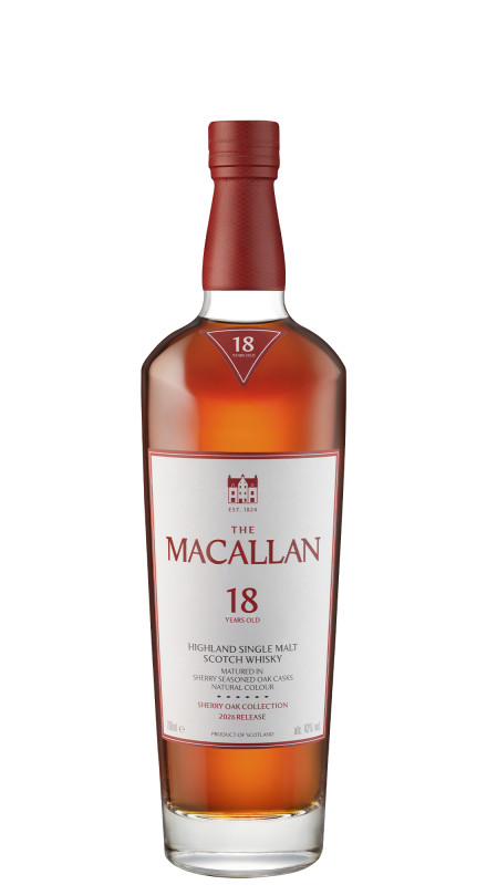 The Macallan 18 Y.O. Sherry Oak 2025