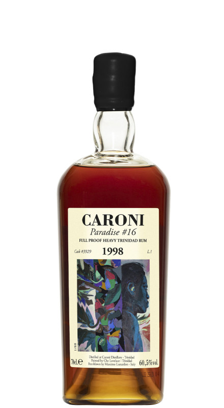 Caroni Trinidad 1998 The Paradise 16 Cask No. 3929 Sixth Release