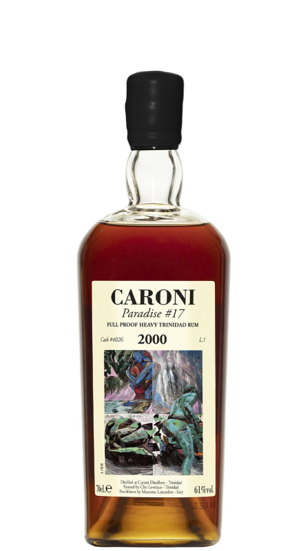Caroni Trinidad 2000 The Paradise 17 Cask No. 4026 Sixth Release