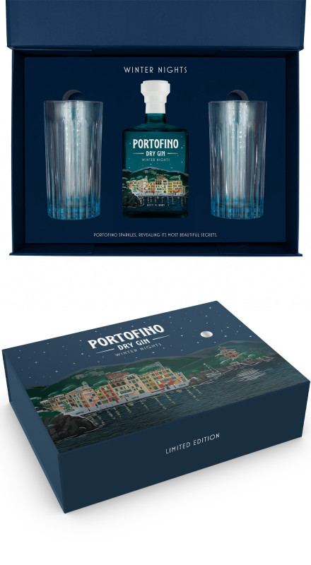 Portofino Dry Gin Winter Edition Gift Pack