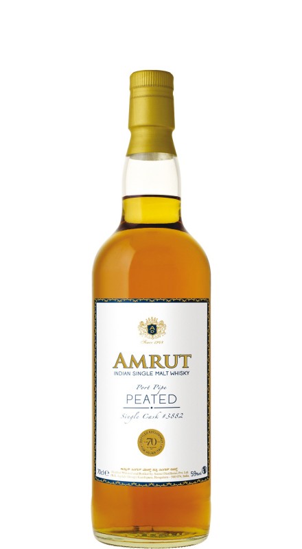Amrut Port Pipe Single Cask 3882 - 70° Anniversario Velier