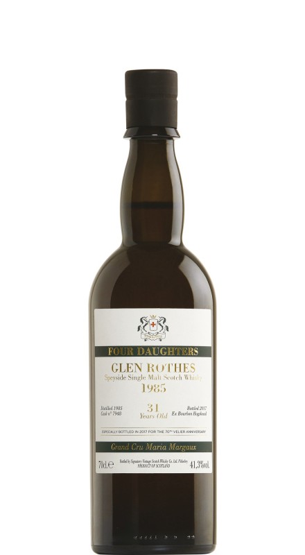 Signatory Glen Rothes 1985 31 Yo Bourbon Cask 7948 - 70° Anniversario Velier