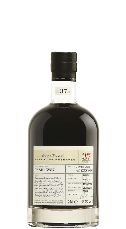 Velier 1 Speyside Single Cask 37 Y.O. - 70° Anniversario Velier