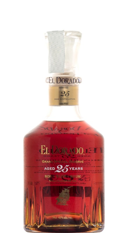 El Dorado 25 Y.O. 1988 Single Blended Rum