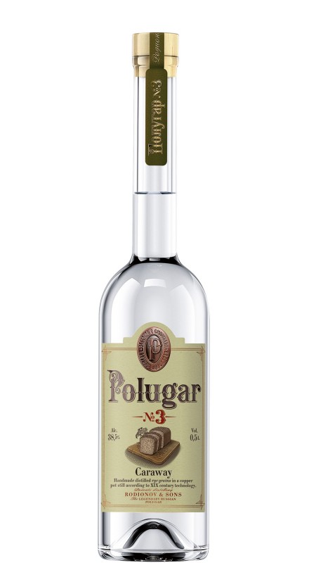 Polugar N°3 Caraway Vodka
