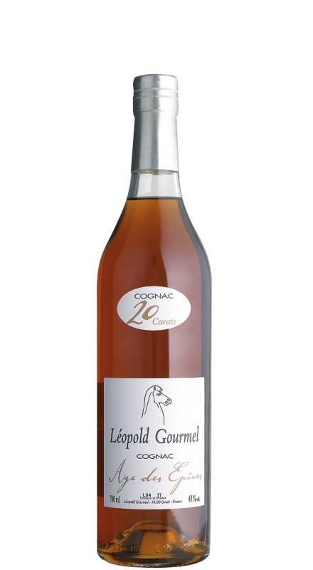 Léopold Gourmel L'age Des Epices Old Label Cognac