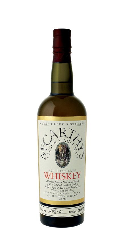 McCarthy's Oregon Single Malt Whiskey