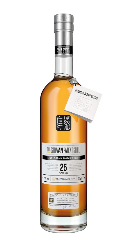 Girvan Patent Still 25 Y.O. Single Grain Whisky