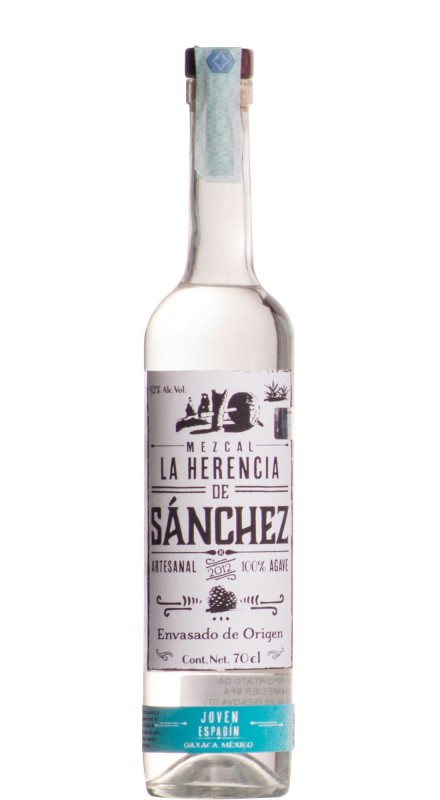 Rey Campero Mezcal Blanco Espadin Herenzia de Sanchez