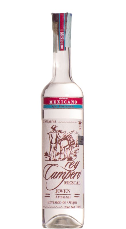 Rey Campero Mezcal Blanco Silvestre Mexicano