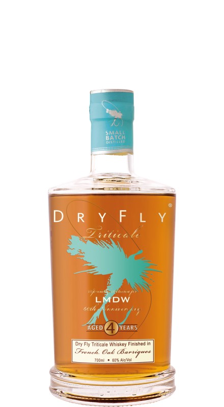 Dry Fly Triticale French Oak Finish Gin