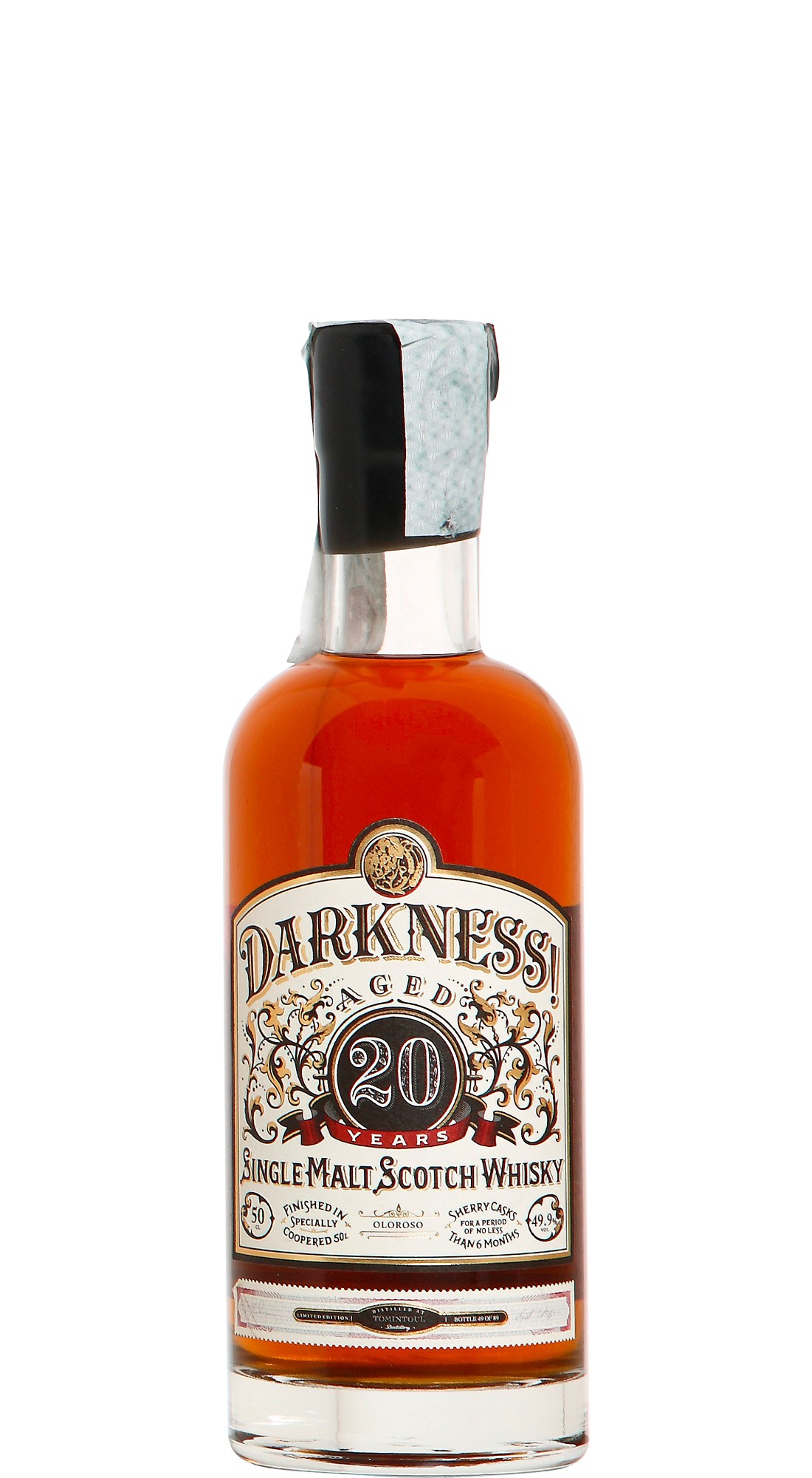 Darkness! Tomintoul 20 Y.O. Oloroso Cask Single Malt Whisky