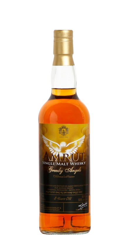 Amrut Greedy Angels 8 Y.O. Single Malt Whisky