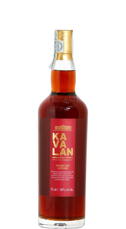Kavalan Sherry Oak Single Malt Whisky
