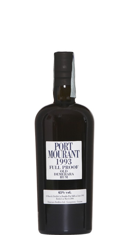 Port Mourant 1993 Full Proof Old Demerara Rum