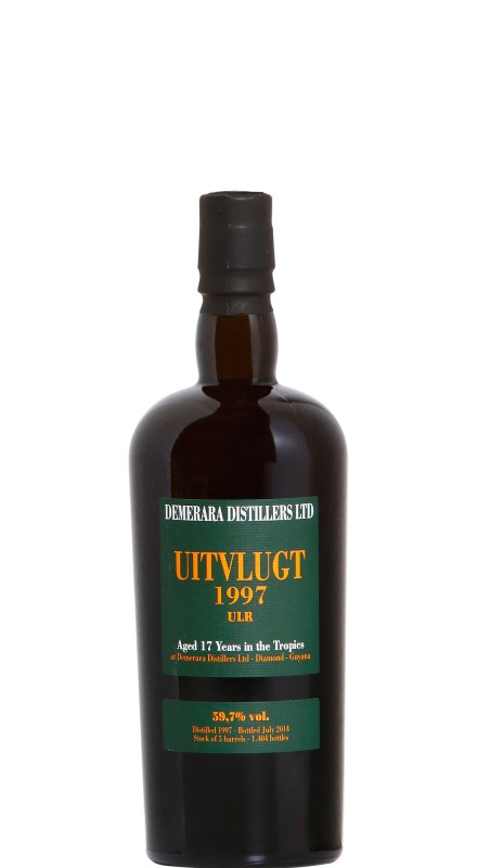 UITVLUGT 1997 Full Proof Old Demerara Rum