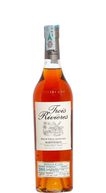 Trois Rivieres 2001 Vieux Rhum Agricole de la Martinique