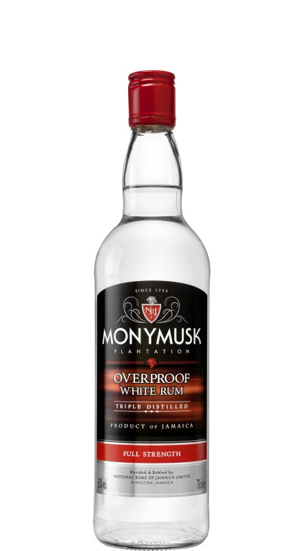 Monymusk Overproof White Single Blended Rum