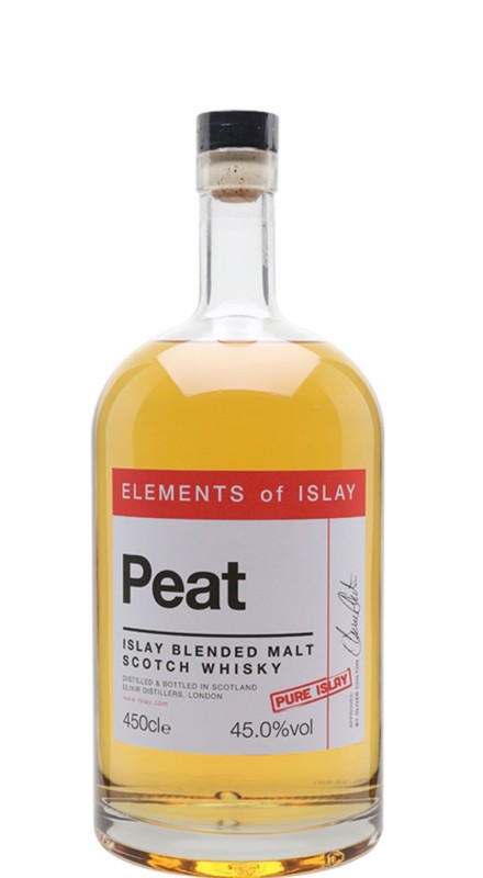 Elements of Islay Peat Pure Islay Single Malt Whisky 450cl
