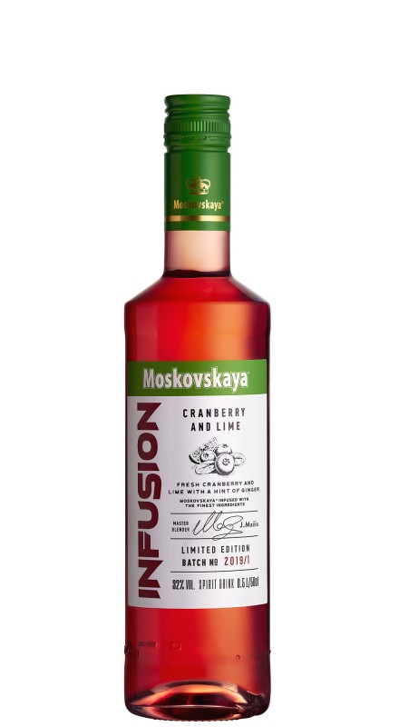Moskovskaya Infusion Cranberry And Lime