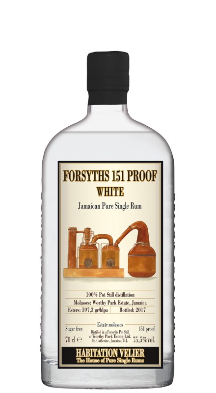 Habitation Velier Forsyths WP 151° Proof Rum